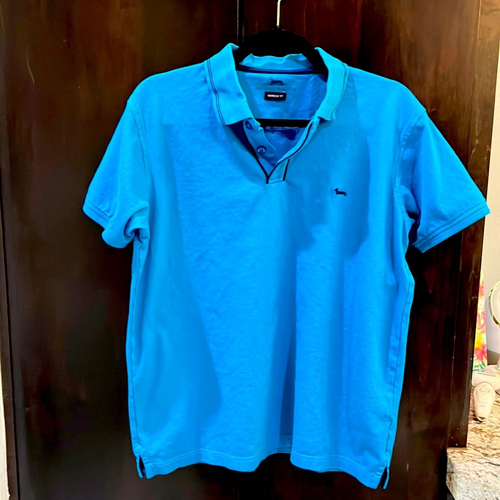 Teal Harmont and Blaine Narrow Polo